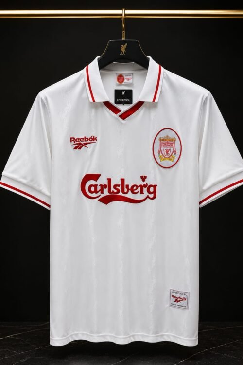 Retro 1996–97 Liverpool F.C. away / third football shirt